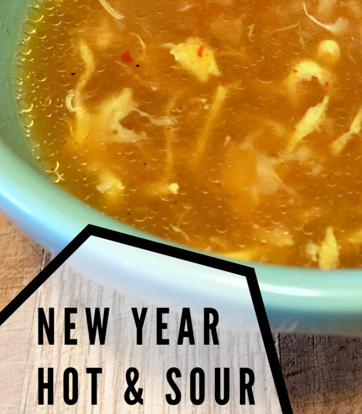 It's not exactly a tradition yet, but I like planning a New Year's Day Hot & Sour Soup each year. Black eyed peas are still on the menu, but I can't say no to this savory and tangy soup. #LadyJupiter #Soup #Recipe #Delicious