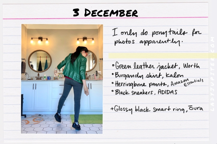 Outfits of the Day, Q4! Here's what I wore this quarter. I'm a stay-at-home-writer with a toddler, here's what I like to wear. #OOTD #DailyOutfits #December