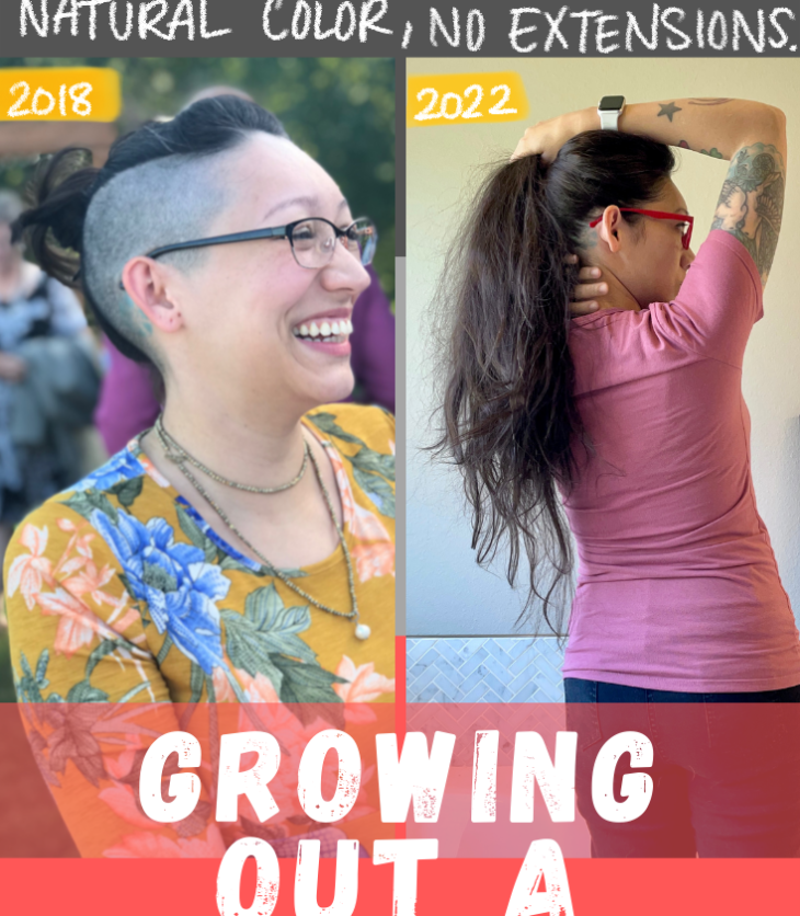 Hair update! Three years since my mohawk was formally cut off. #LadyJupiter #growinghair #growingoutamohawk #posthawk #naturalhair