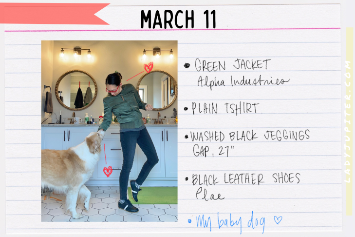 Outfits of the Day, Q1! Daily outfits of a stay at home mom who is super motivated to keep shrinking; insulin matters! #LadyJupiter #OOTD #DailyOutfits #March #Q1 #38F #prediabetic