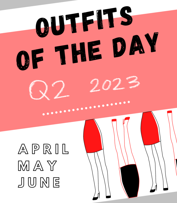 Outfits of the Day, Q2! International relocation = forced capsule wardrobe. I need a bigger suitcase. #LadyJupiter #OOTD #April #Q2 #38F #CapsuleWardrobe #MovingOCONUS