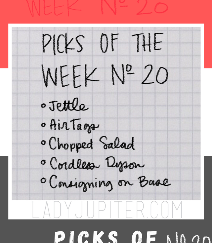 Picks of the Week № 20 - just sharing my mid-PCS favorites. Portable and useful is a great combination. #LadyJupiter #PicksOfTheWeek