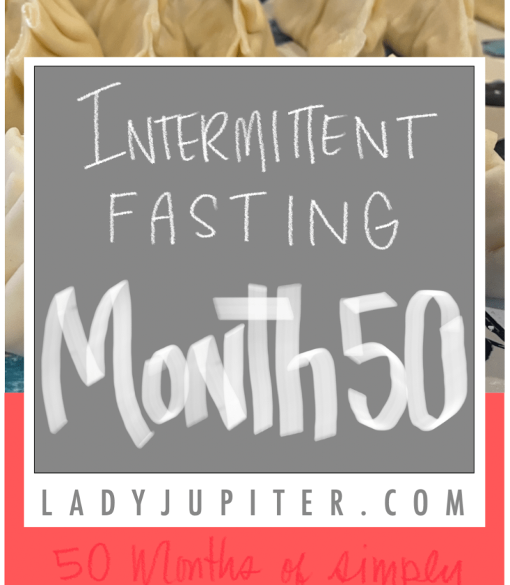 I've been intermittent fasting for 50 months, and I'm here to show how it is a sustainable lifestyle. Really; skipping breakfast and not snacking is no hardship. #IntermittentFasting #IFlife #50Months #ImprovingHealth #StudyOfOne